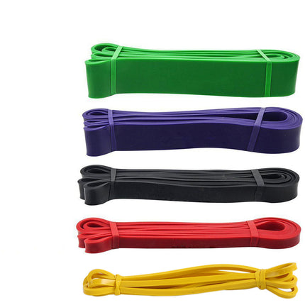 Set of 5 Heavy Duty Resistance Power  Band Loop Gym Fitness Exercise Yoga Workout