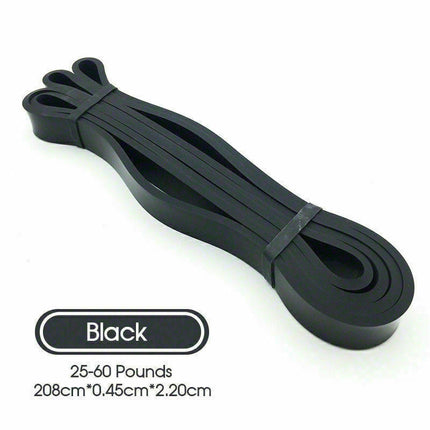 Set of 5 Heavy Duty Resistance Power  Band Loop Gym Fitness Exercise Yoga Workout