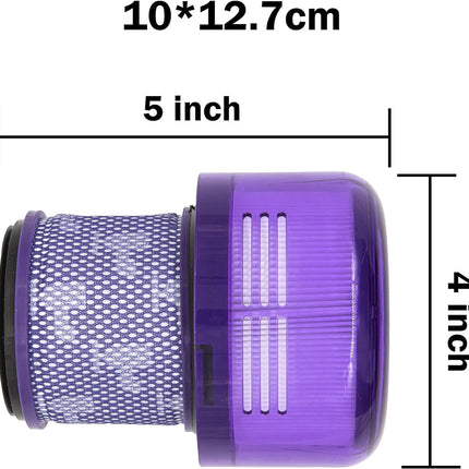 2 Pack Vacuum Filters Replacement Parts Compatible with Dyson V11 (Except for V11 Outsize SV16)Vacuum, Compare to Part 970422-01