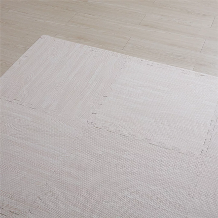 6PCS EVA Foam Tiles Interlocking Exercise Floor Mat Wood Grain Soft Play Mat AU