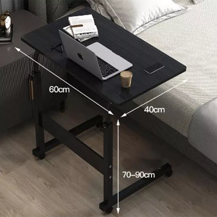 Portable Laptop Desk Computer Table Stand Sofa Side Desk ~ Black