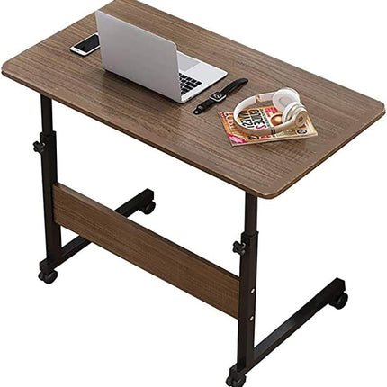 Portable Laptop Desk Computer Table Stand Sofa Side Desk - Dark Wood