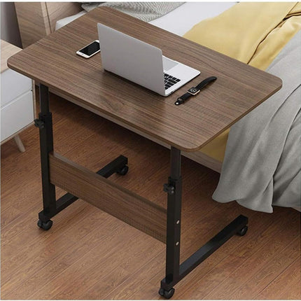 Portable Laptop Desk Computer Table Stand Sofa Side Desk - Dark Wood