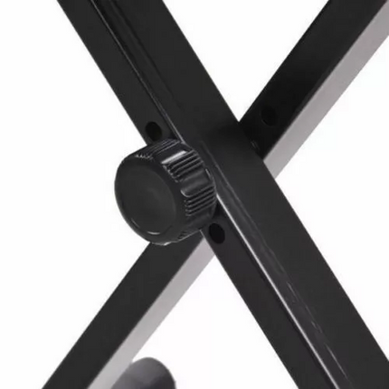 Portable Piano Stool Adjustable Music Keyboard Stand Seat Folding Bench Chair