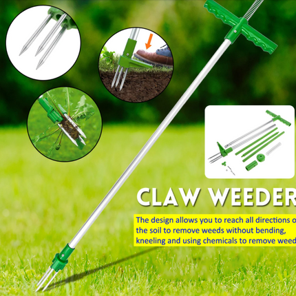 Weed Puller Twist Garden Lawn  Root Remover Twister Killer