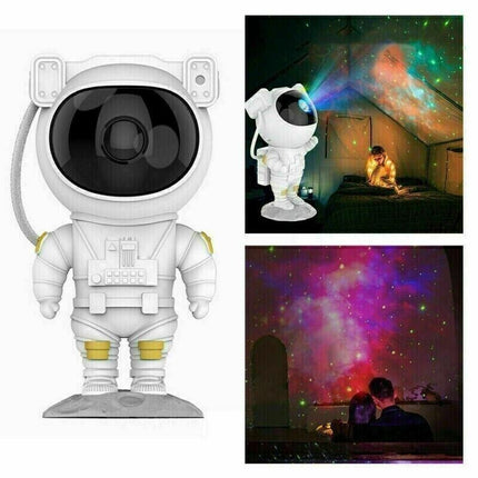 LED Astronaut Projector Light USB Starry Night Light Bedside Table Lamps Speaker