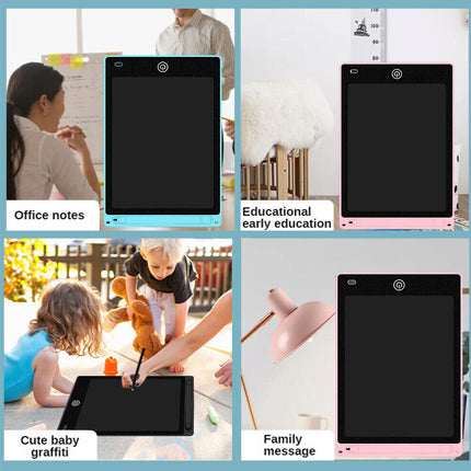 10PCS Wholesales Lot 16" LCD Writing Tablet Blue Colourful Drawing Board Bulk Pack