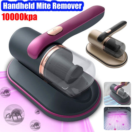Portable Mite Remover Dust Vacuum Cleaner for Mattress Bed with UV Sterilization