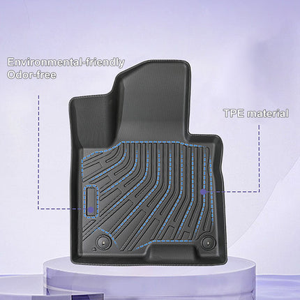 3D Car Mats for BYD Shark 6 2024-Onwards RHD All-Weather Heavy Duty Floor Liners
