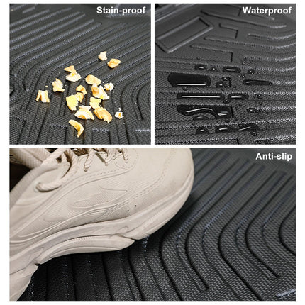 3D Car Mats for BYD Shark 6 2024-Onwards RHD All-Weather Heavy Duty Floor Liners