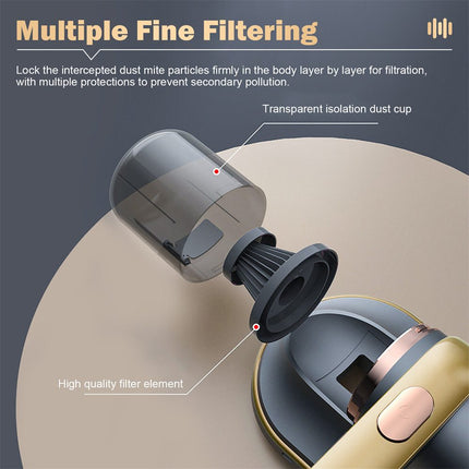 Mite Remover Vacuum Cleaner ~ Gold