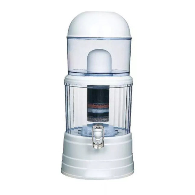 14L Countertop Water Filter System 8-Stage Faucet Water Filtration Reduces Chlorine