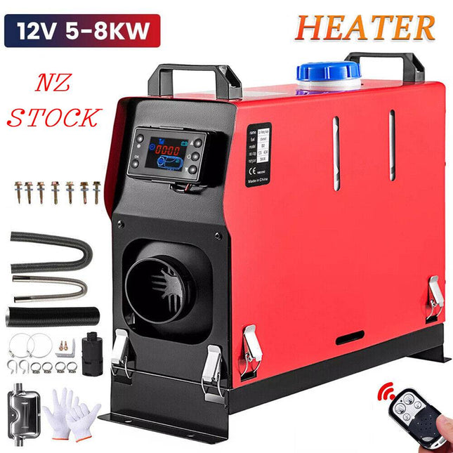 Diesel Air Heater Thermostat Diesel Caravan Motorhome Trailer Portable 12V 8KW