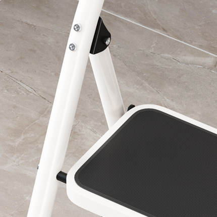 2 Step Ladder Folding Stool Heavy Duty 150kg Capacity Industrial Lightweight