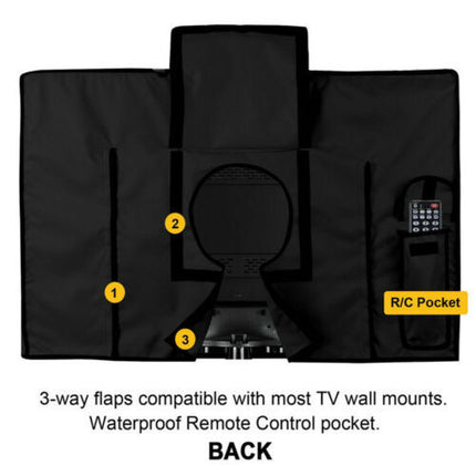 60" inch to 65" Waterproof Outdoor TV Cover ~ Patio Flat Television Protector