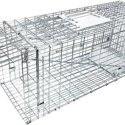 Animal Trap Cage Folding Humane Live Safe Catch Possum Fox Rat Rabbit Bird