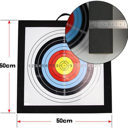 6cm Archery Target High Density EVA Foam Target Practice Board for Sport Hunting