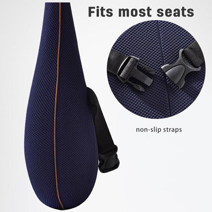 Lumbar Back Memory Foam Support Cushion Seat Waist Back Pillow Home Car Office