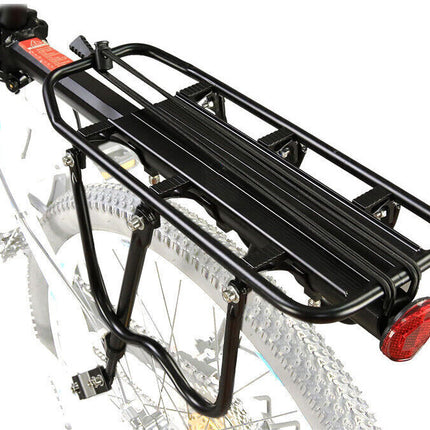 Sturdy Bike Rear Rack Seat Luggage Carrier Bicycle Mountain Mount Pannier Black