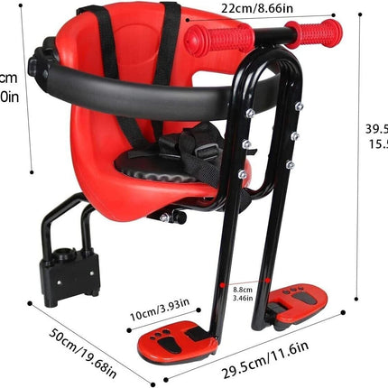 Bike Rear Rack Seat Luggage Carrier Aluminum MTB Bicycle Mountain Mount Pannier~Red