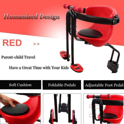 Bike Rear Rack Seat Luggage Carrier Aluminum MTB Bicycle Mountain Mount Pannier~Red