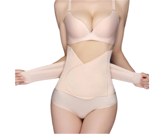 Postnatal After Pregnancy Birth Support Belt Abdominal Band Breathable Shapewear~XXL Size