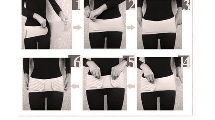Postnatal After Pregnancy Belly Band Belt Pelvic Support Shapewear Breathable AU~Large
