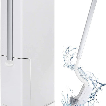 Trash Can with Toilet Brush Set