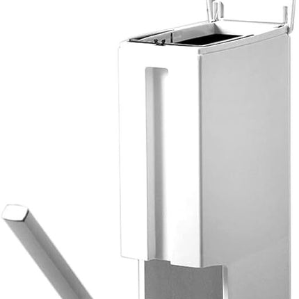 Trash Can with Toilet Brush Set