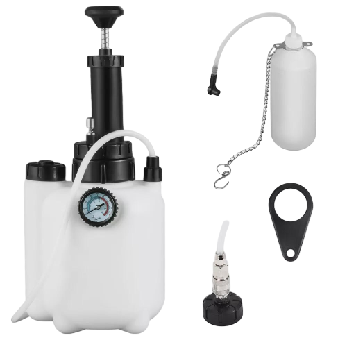 3L + 1L Brake Bleeder Clutch System Manual Pressure Tool Kit with E20 Adapter