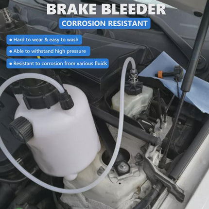 3L + 1L Brake Bleeder Clutch System Manual Pressure Tool Kit with E20 Adapter