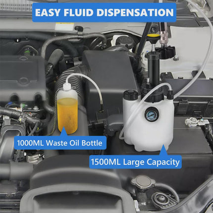 3L + 1L Brake Bleeder Clutch System Manual Pressure Tool Kit with E20 Adapter