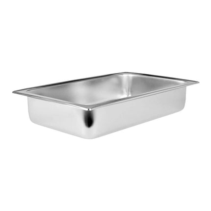 9L Insulated 304 Stainless Steel Food Warmer Bow Buffet Bain Marie Chafing Dish Stainless Steel Chafing Dish Buffet Chafer Set with Frame Water Tray