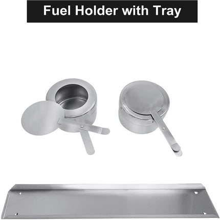 9L Insulated 304 Stainless Steel Food Warmer Bow Buffet Bain Marie Chafing Dish Stainless Steel Chafing Dish Buffet Chafer Set with Frame Water Tray