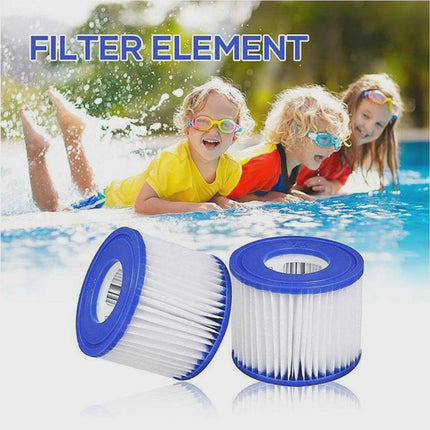 6pcs Lay Z Spa Filter Cartridge Size for VI 58323 Bestway Replacement Cartridge