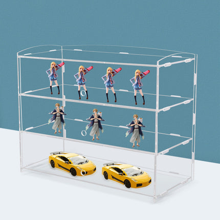 3-Tier Large Acrylic Bakery Cake Display Cabinet Case Donuts Cupcake Pastries