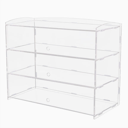 3-Tier Large Acrylic Bakery Cake Display Cabinet Case Donuts Cupcake Pastries