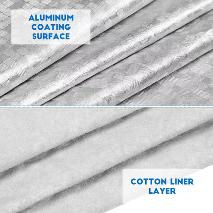 3XXL 6Layer Aluminium Waterproof Outdoor Car Cover Large SUV UV Resistant