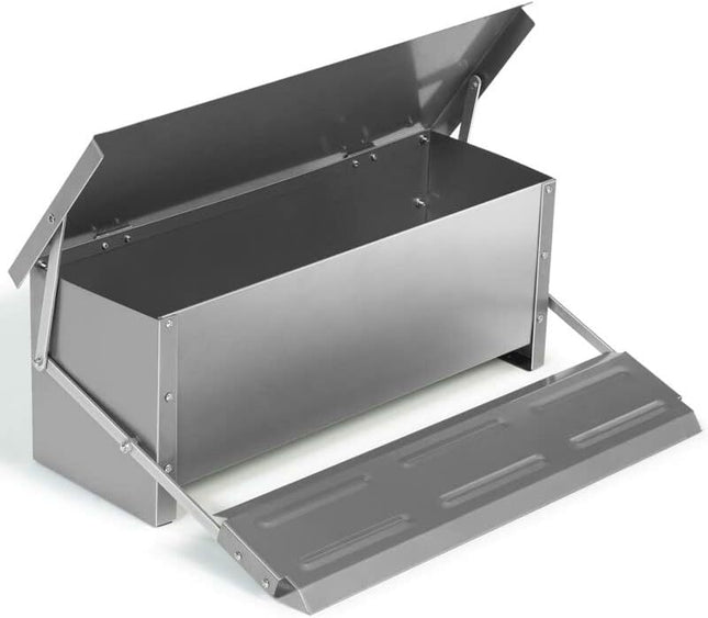 Self Opening Automatic Chicken Feeder Auto Coop Chick Poultry Treadle