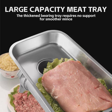 320Kg Commercial Meat Grinder Steel Electric Mincer Sausage Filler Kit