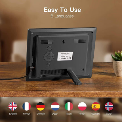 8inch Digital Calendar Clock
