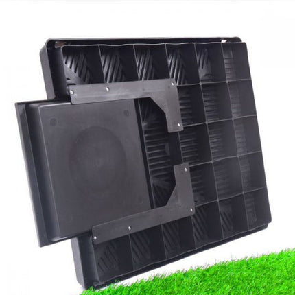 Indoor Dog Pet Potty Zoom Training Portable Grass Mat Toilet Large Loo Pad Tray