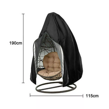 Hanging Swing Egg Chair Cover Furniture Garden Rattan Outdoor Rain Waterproof