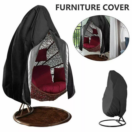 Hanging Swing Egg Chair Cover Furniture Garden Rattan Outdoor Rain Waterproof
