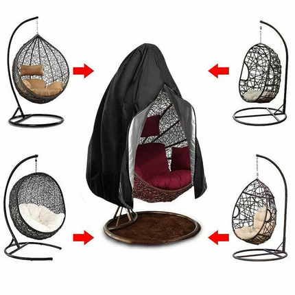 Hanging Swing Egg Chair Cover Furniture Garden Rattan Outdoor Rain Waterproof