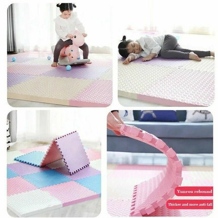 6PCS Interlocking EVA Foam - Pink