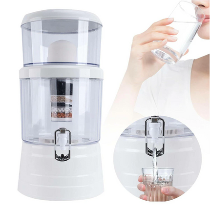 Provecta 16L Countertop Water Filter System 8-Stage Faucet Water Filtration Reduces Chlorine