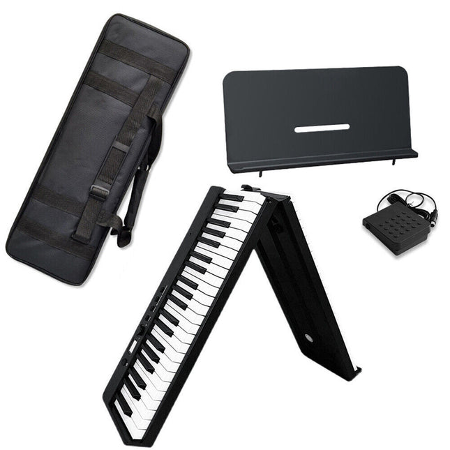 88-Keys Foldable Piano Multifunctional Digital Keyboard for Beginner