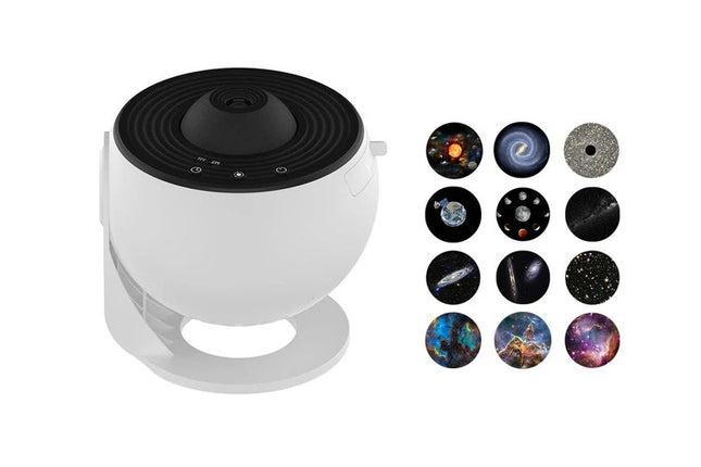 12in1 Planetarium Galaxy Star Projector 360° Rotating Nebula Projector Lamp