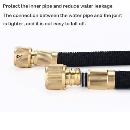 50ft Flexible Expandable Garden Water Hose Pipe Car Wash W/ Spray Nozzle Gun